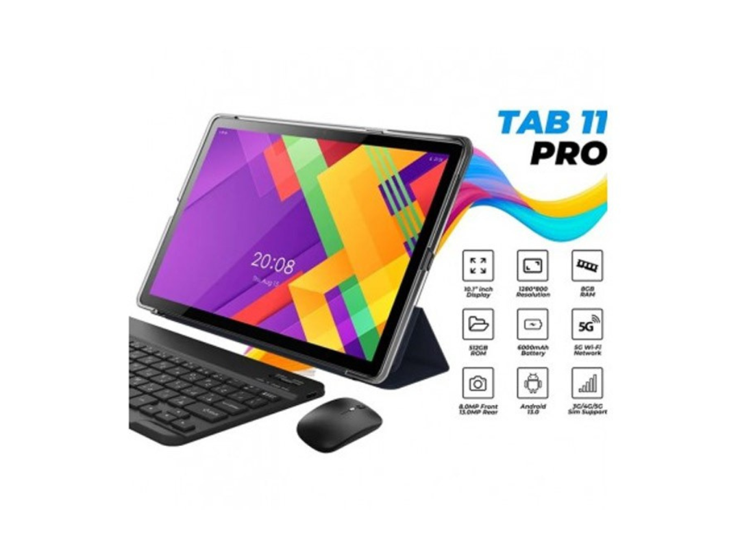 Buy Oteeto Tab 11 Pro 5G Tablet – 8GB+512GB with Keyboard, Case and Mouse in Qatar Buy Oteeto Tab 11 Pro 5G Tablet – 8GB+512GB with Keyboard, Case and Mouse in Qatar